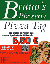 Pizzeria Brunos Pizza à Eggenstein-Leopoldshafen - menu / carte