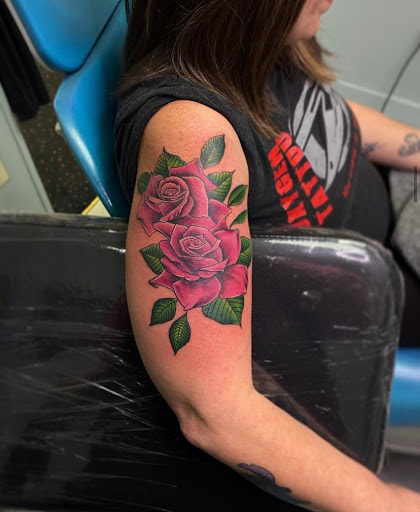 Explore redwood tattoo ideas, creative tattoo ideas in Albany, available at Black Sheep Tattoo Company