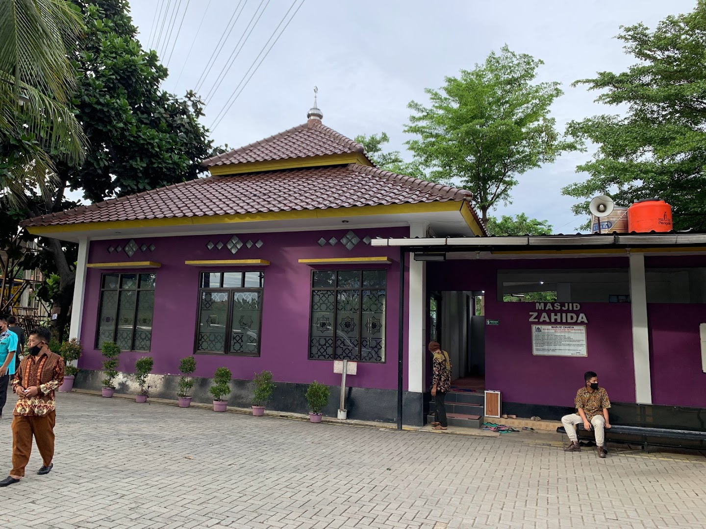 Zahida Mosque Rest Area Tmii Toll Jagorawi Photo