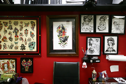Explore star sleeve tattoo ideas, creative tattoo ideas in Philadelphia, available at Olde City Tattoo