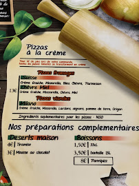 Carte du Le Monde De La Pizza à Le Perreux-sur-Marne