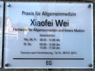 Praxis für Allgemeinmedizin Xiaofei Wei Fischerei 18, 84130 Dingolfing, Deutschland
