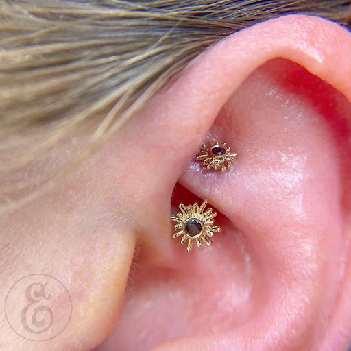 Explore ladybug tattoo ideas, creative tattoo ideas in Worcester, available at Elegance Piercing & Tattoo Inc.