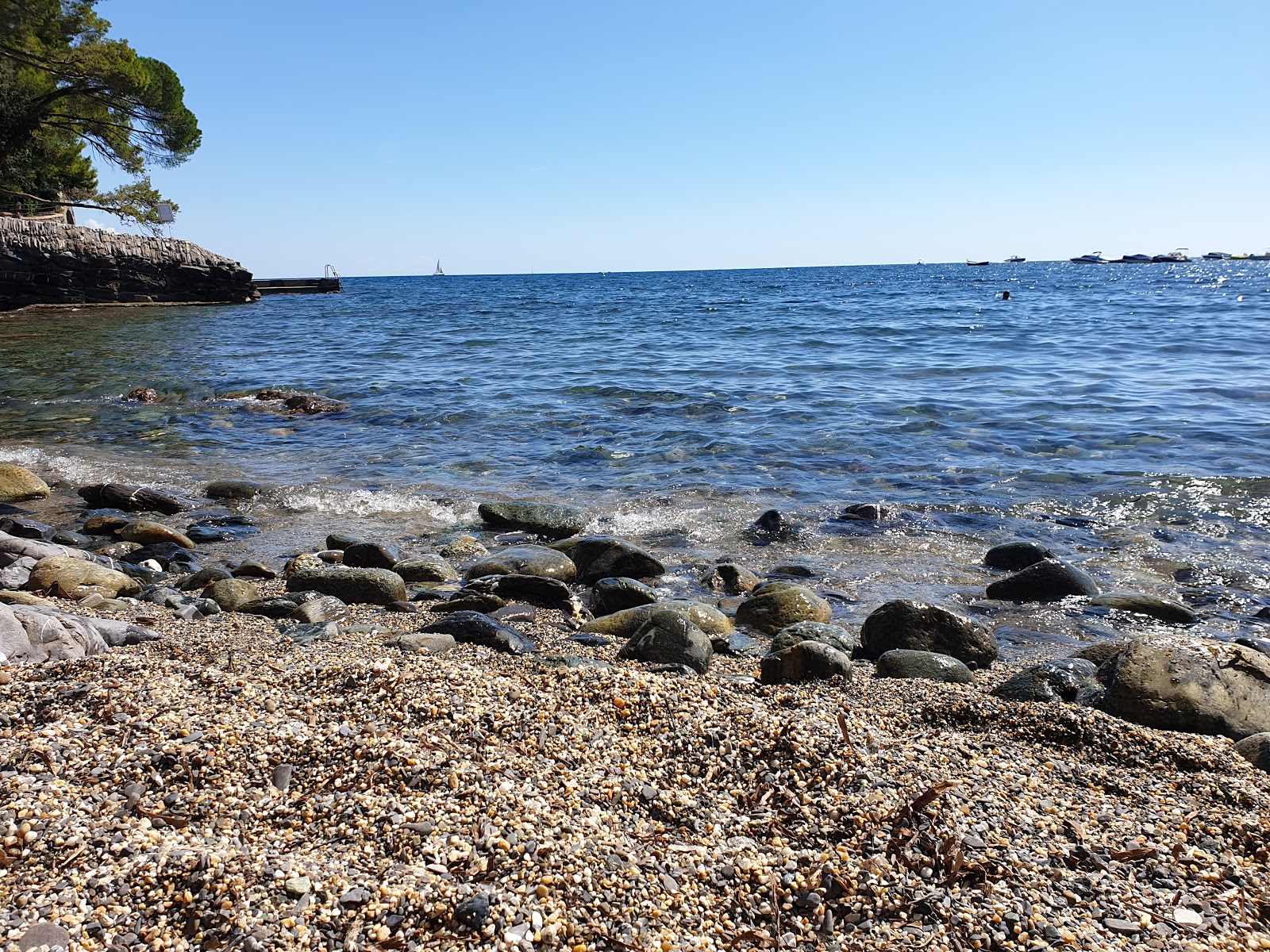 Foto av San Michele beach med medium nivå av renlighet