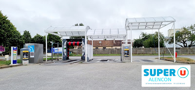 Station de lavage U à Alençon