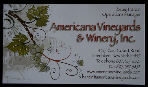 Winery «Americana Vineyards Winery», reviews and photos, 4367 E Covert Rd, Interlaken, NY 14847, USA