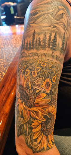Explore male family tattoo ideas, creative tattoo ideas in Stuart, available at Tiger Shark Tattoo Studio