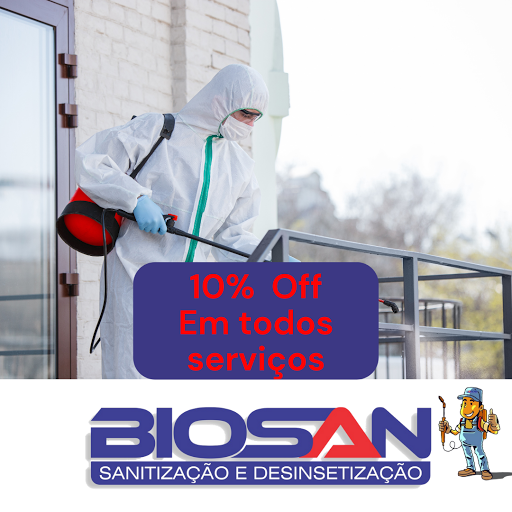 Logo da empresa - Biosan Dedetizadora