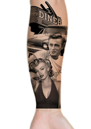 Explore hard worker tattoo ideas, creative tattoo ideas in Kenosha, available at Kenosha Tattoo Company