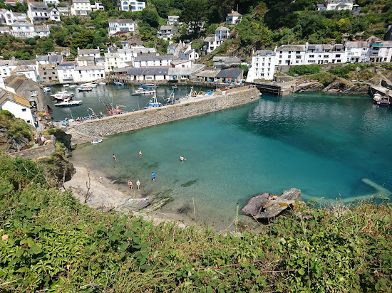 Plage de Polperro