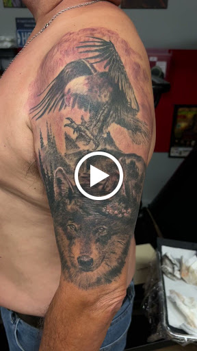 Explore stick poke tattoo ideas, creative tattoo ideas in Brunswick, available at Brunswick Tattoo Company