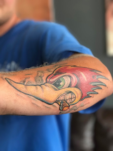 Explore ghost ship tattoo ideas, creative tattoo ideas in Dallas, available at Legacy Arts Tattoo 2