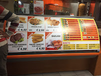 Carte du Kebab Pak Fast Food à Feltre