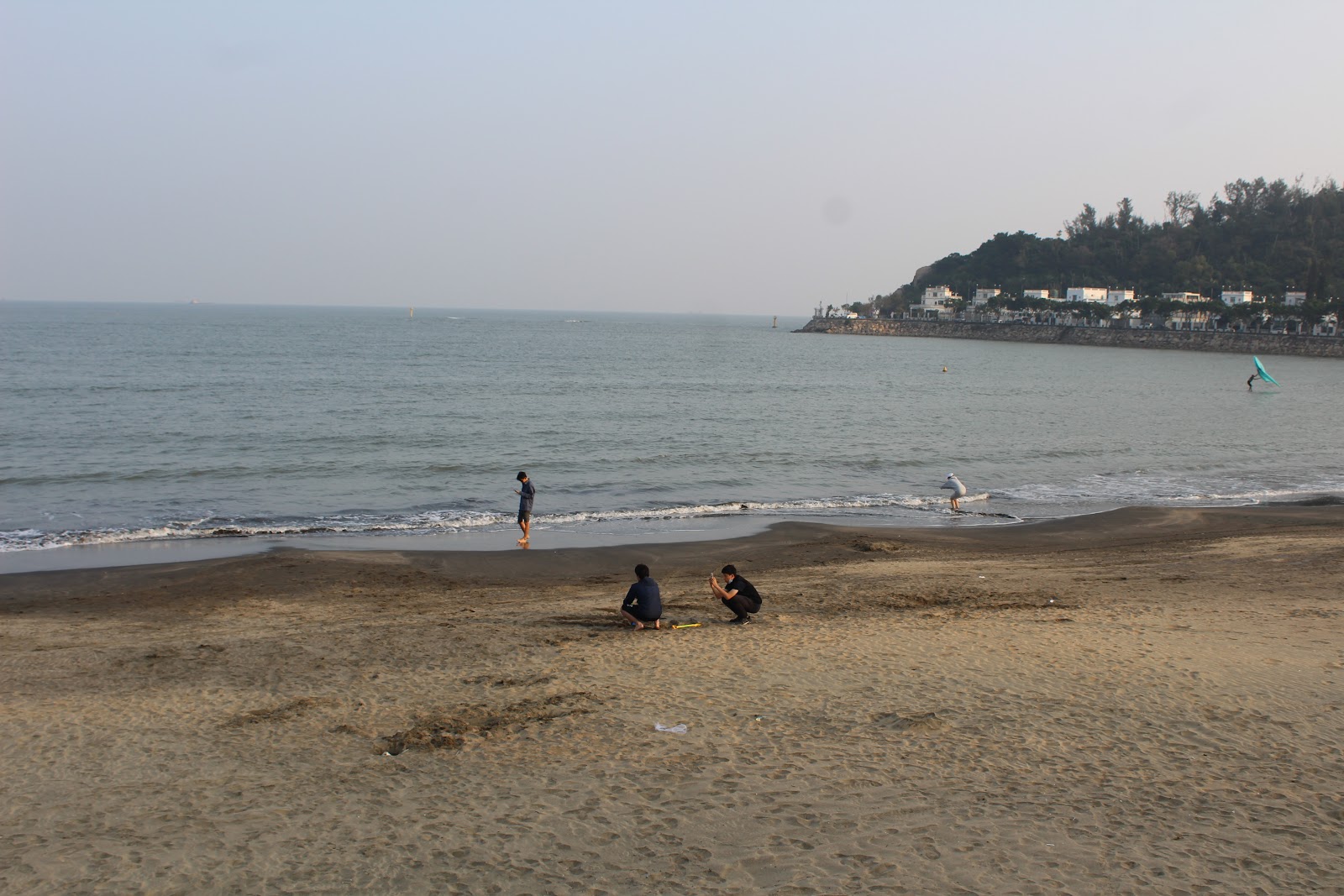 Foto de Hac Sa Beach y el asentamiento