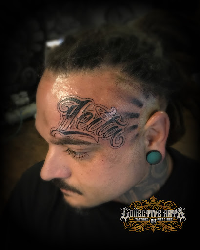 Explore egyptian chest tattoo ideas, creative tattoo ideas in Pittsburg, available at Collective Arts Tattoos & Piercings