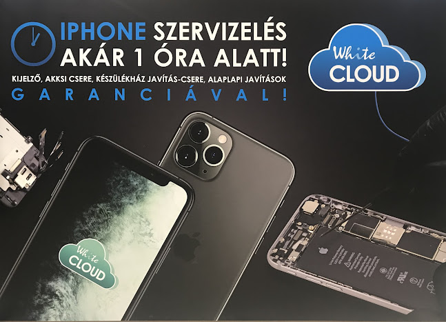White Cloud iPhone szerviz Dunakeszi