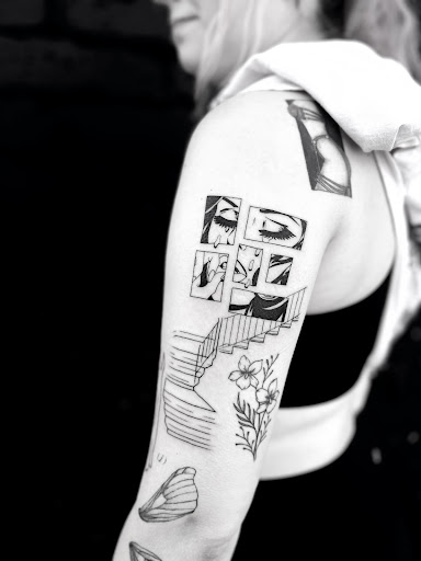 Explore tomahawk tattoo ideas, creative tattoo ideas in San Diego, available at Bay Ink Tattoo & Piercing