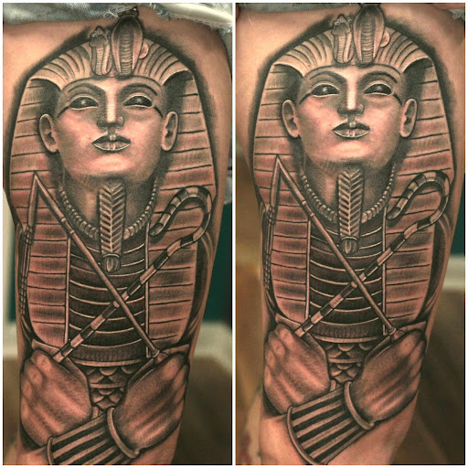 Explore forearm cross tattoo ideas, creative tattoo ideas in Homosassa, available at Citrus Tattoos