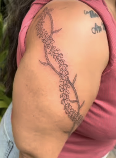 Explore dream catcher tattoo idea, creative tattoo ideas in Honolulu, available at Aloha Tattoo Waikiki Hilton Hawaiian Village Rainbow Bazaar