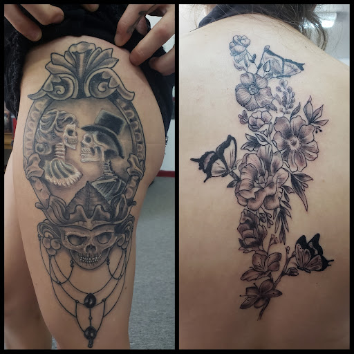 Explore tattoo ideas disney, creative tattoo ideas in Vinton, available at Cherry Bomb Tattoo and piercing