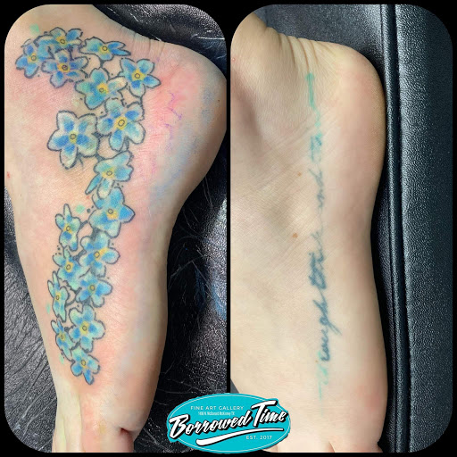 Explore under the sea tattoo ideas, creative tattoo ideas in Mckinney, available at Borrowed Time Fine Art Gallery Tattoo Shop