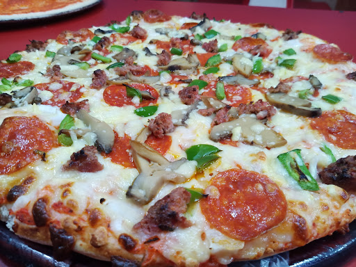 Hambur-pizza