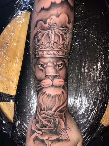 Explore morse code tattoo ideas, creative tattoo ideas in Roanoke, available at RailYard INK