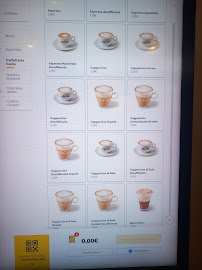 Menu du McDonald's à Magenta