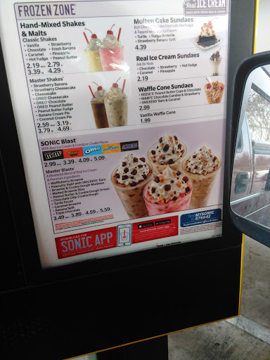 Fast Food Restaurant «Sonic Drive-In», reviews and photos, 2325 Pat Booker Rd, Universal City, TX 78148, USA