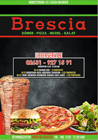 Carte du Brescia Restaurant à Neuwied