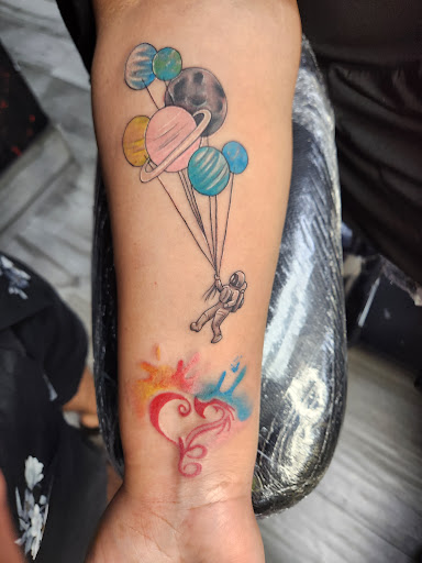Explore life and death tattoo ideas, creative tattoo ideas in Miami, available at INKAHOLIK TATTOOS