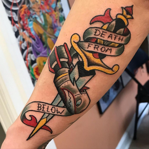 Explore ectopic pregnancy tattoo ideas, creative tattoo ideas in Virginia Beach, available at Studio Evolve