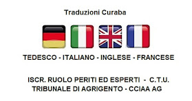Traduzioni Giurate Interprete Curaba ITALIANO TEDESCO INGLESE FRANCESE traduttore giurato Agrigento