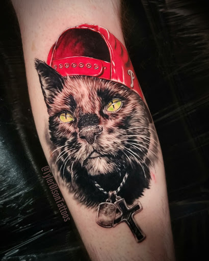 Explore red tattoo cover up ideas, creative tattoo ideas in Jamison, available at Green Door Tattoo
