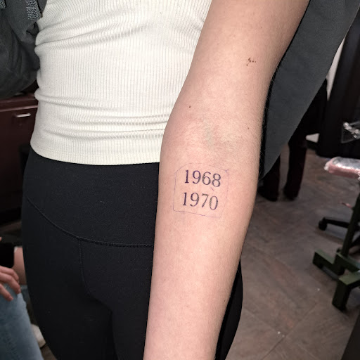 Explore aries tattoo ideas for ladies, creative tattoo ideas in Minneapolis, available at BROKEN HEARTS TATTOO CLUB LLC