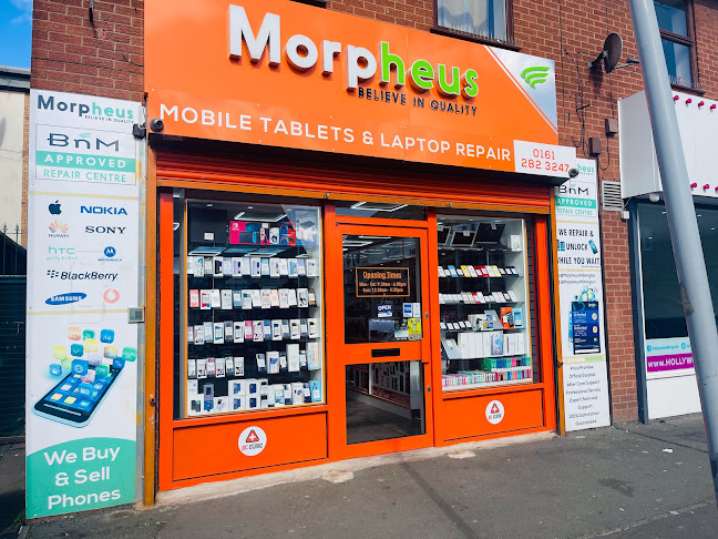 Reviews of Morpheus phone shop laptop and mobile repairs in Manchester - Cell phone store