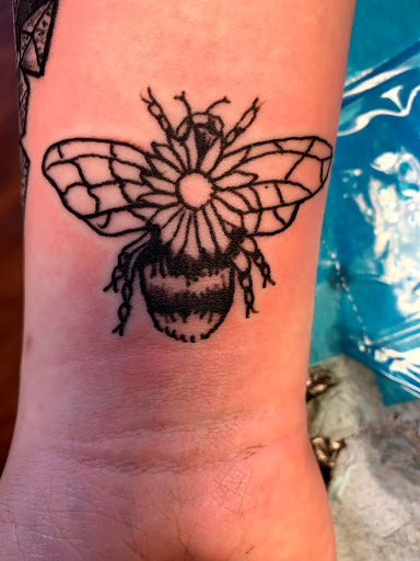 Explore fallout new vegas tattoo ideas, creative tattoo ideas in Seymour, available at American Gypsy Tattoo Corp.