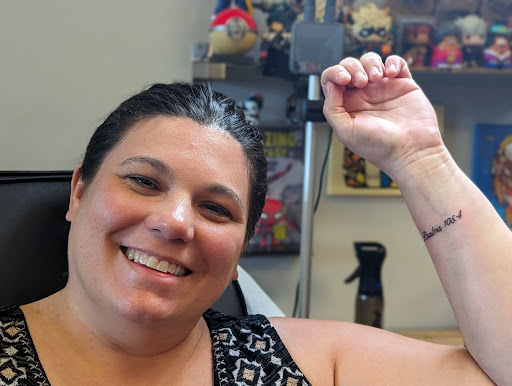 Explore graduation cap tattoo ideas, creative tattoo ideas in Davenport, available at Fine Ink Studios Tattoos