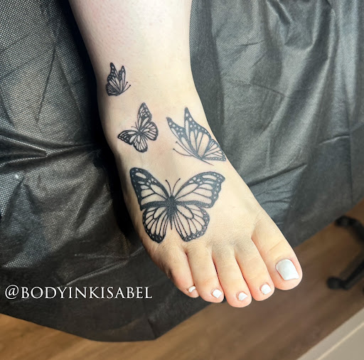 Explore halloween tattoos ideas, creative tattoo ideas in Los Angeles, available at Body Ink Isabel