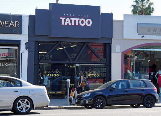 Tattoo Shop «High Seas Tattoo Parlor», reviews and photos, 7522 Melrose Ave, Los Angeles, CA 90046, USA