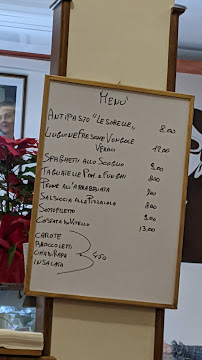 Menu / carte de Bar Trattoria Le Sorelle à Turin