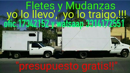 Yo Lo Llevo, Yo Lo Traigo!! Fletes Y Mudanzas..