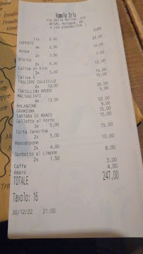 Restaurant Pizzeria Ristorante Al Viale à Grado - menu / carte