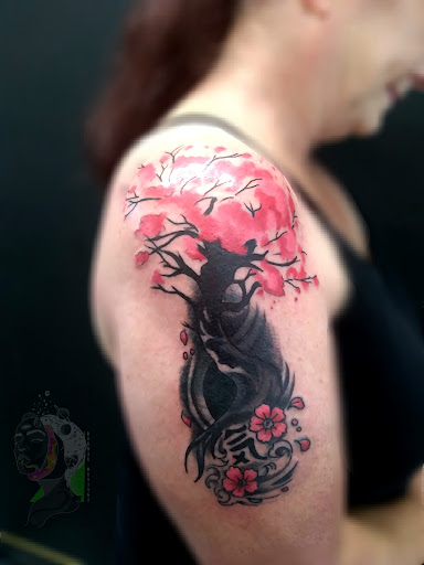 Explore adele tattoo ideas, creative tattoo ideas in Cornelius, available at Dermal Designz Tattoo and Piercing Inc.