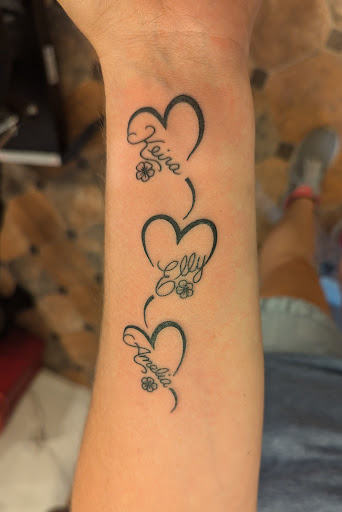 Explore tattoo finger ideas, creative tattoo ideas in Hebron, available at Explosive Ink Tattoo