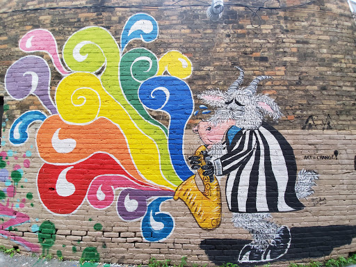 Tourist Attraction «Black Cat Mural Alley», reviews and photos, N Farwell Ave, Milwaukee, WI 53202, USA