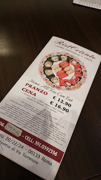 Ristoriente - Ristorante Orientale à Rome menu