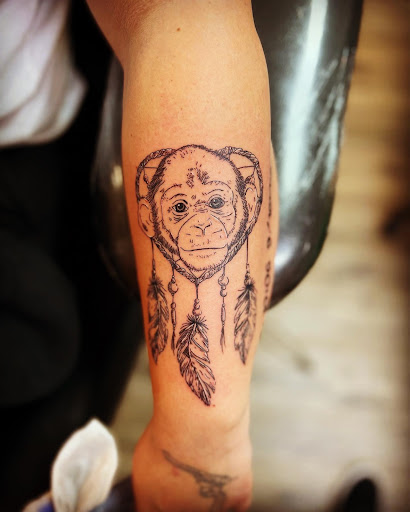 Find tattoo ideas for upper arm men for your next unique tattoo in Spokane at Mystery Ink Tattoo