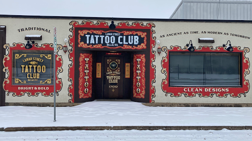 Explore 3 letter tattoo ideas, creative tattoo ideas in Dallas, available at Lamar Street Tattoo Club