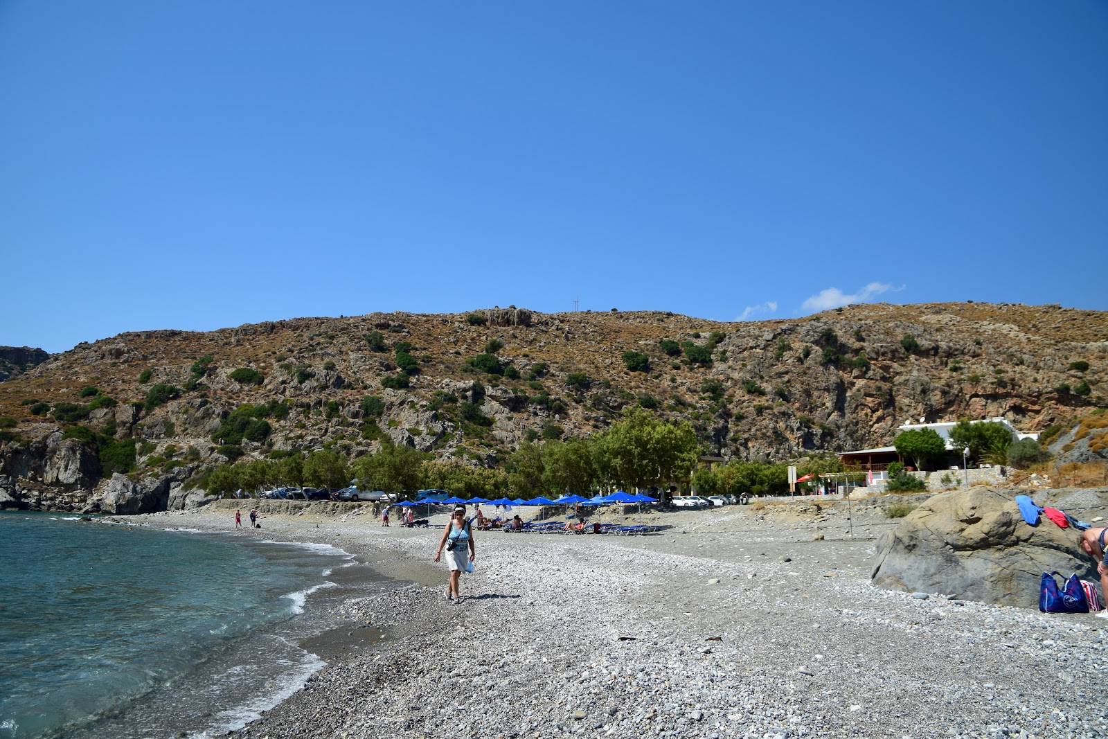 Zdjęcie Dionyssos beach z poziomem czystości wysoki